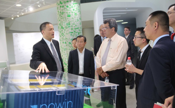 Chine :  la délégation polynésienne informée sur les énergies vertes