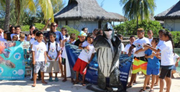 Journée d'échange entre enfants de Moorea et de Tubuai‏