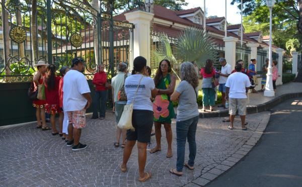 Les remblais du Tahiti Mahana Beach considérablement réduits