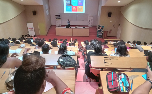 150 étudiants mobilisés pour l'opération “Halte à la prise de risques”