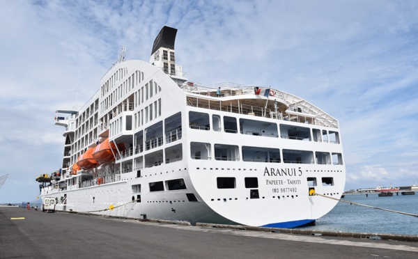 L’IJSPF fixe le prix des nuitées à bord de l’Aranui, pendant la période des JO.