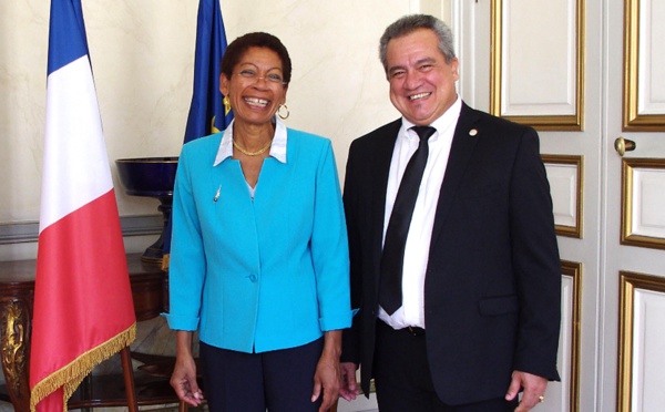 Heremoana Maamaatuaiahutapu reçu par George Pau-Langevin