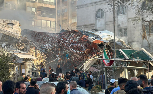 L'Iran jure de riposter au raid imputé à Israël sur son consulat à Damas