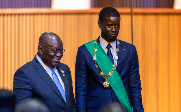 Faye devient 5e président du Sénégal promettant "changement systémique" et souveraineté