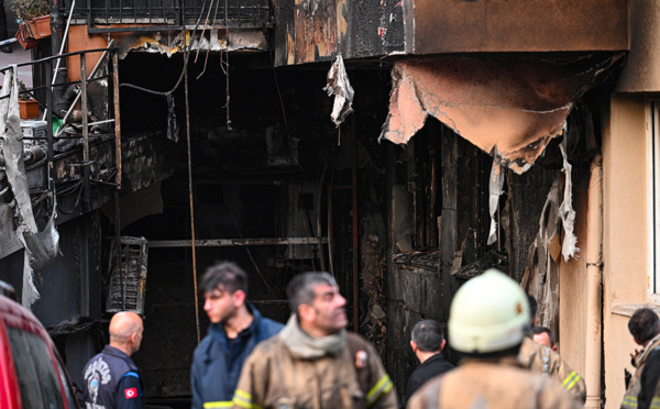 Turquie: au moins 29 morts dans un incendie à Istanbul