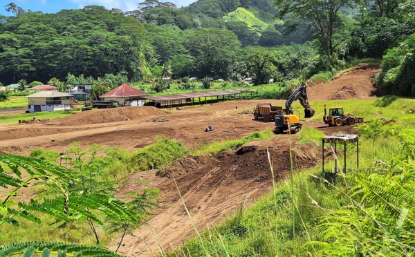 Le terrain de motocross de Vaitarua fait peau neuve