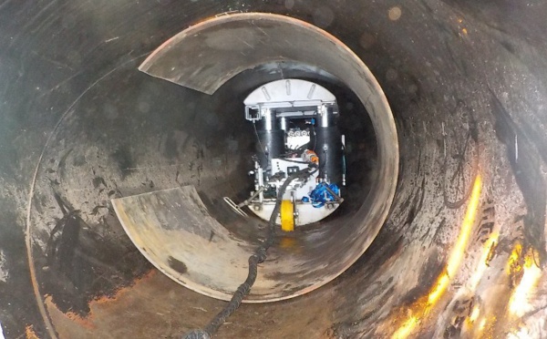 Le barrage de Titaaviri réparé par un robot