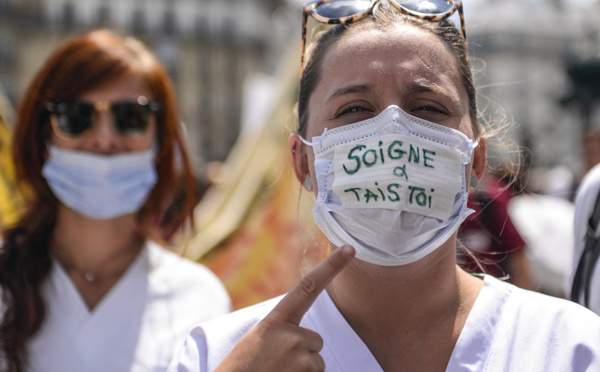 Les infirmières libérales dans la rue pour des augmentations tarifaires