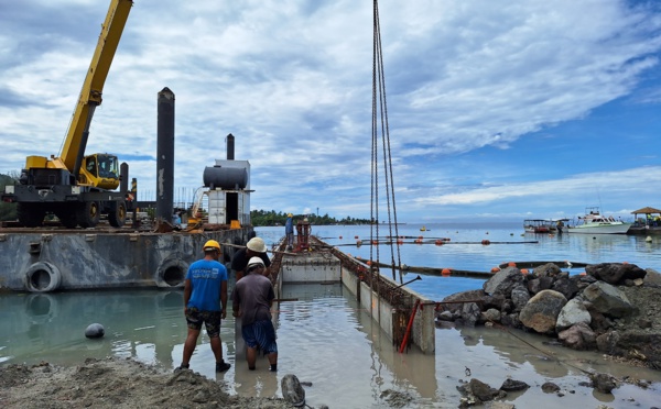La marina de Teahupo’o, un autre chantier compliqué
