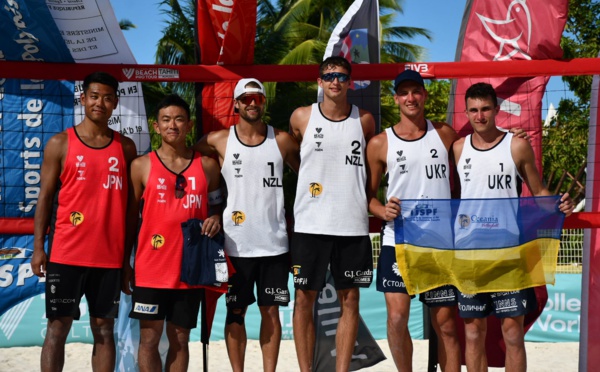 Beach Volley - Le duo néo-zélandais Reid-McManaway s’impose à Aorai Tini Hau