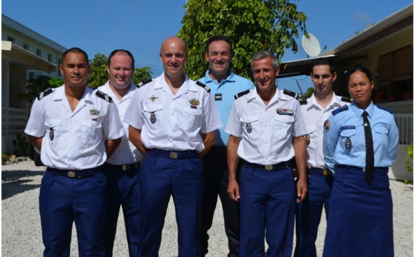 La brigade de gendarmerie de Hao inspectée