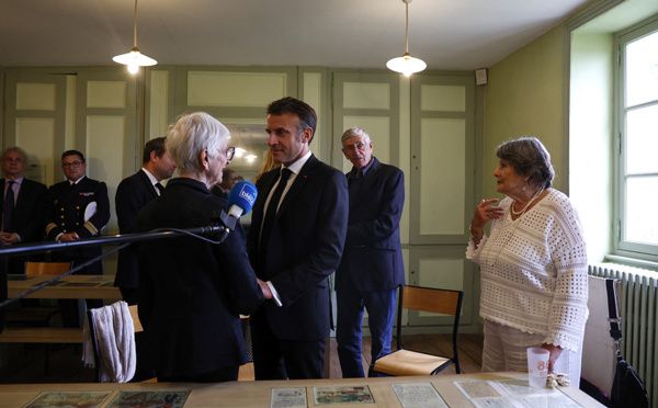 Du plateau des Glières à Izieu, Emmanuel Macron lance les célébrations du 80e anniversaire de la Libération