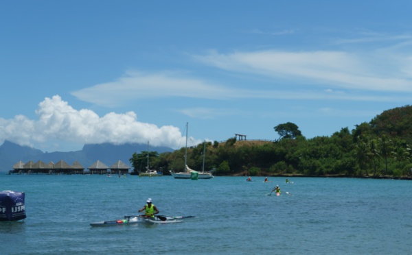 Revi Thon Sing s’impose à la Mata Are Surf Ski