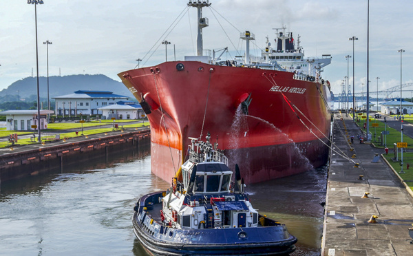 Face au manque d'eau, le Panama mise sur un "canal sec" pour transporter les marchandises