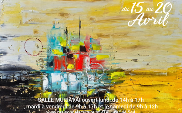 Marc Feltin expose à Te Fare Tauhiti Nui