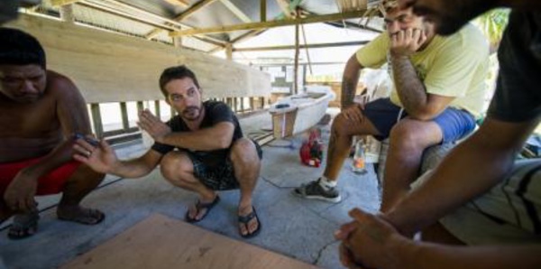 Projet Va’a Motu : la pirogue se met à l’eau