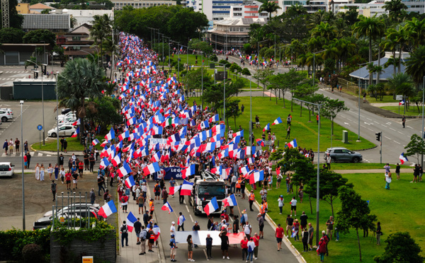 Mobilisation d'ampleur dans les rues de Nouméa sur la question du corps électoral