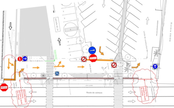 ​L’accès à la plage du PK 18 modifié pour 10 mois