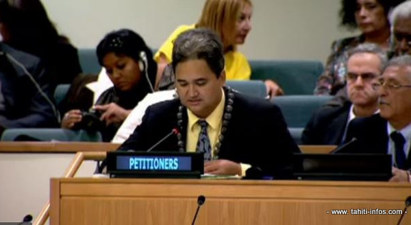 Richard Tuheiava souhaite que la France discute du cas de la Polynésie à l'ONU