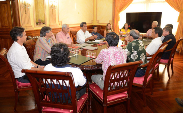 Heirani Nouveau, président de la Chambre syndicale des métiers du génie civil 