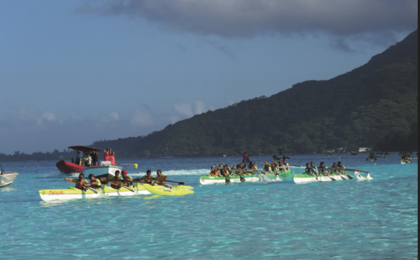 Les jeunes d’aplomb pour la Aimeho Va’a 