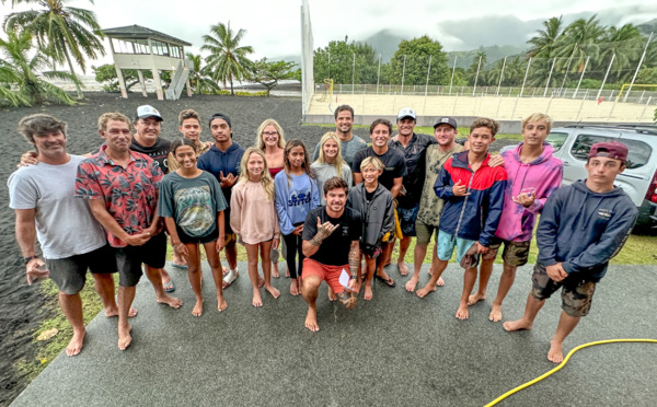 Surf - La sélection tahitienne junior vise le Top 10 mondial 