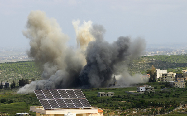 Opération israélienne sur le sud du Liban, bombardements à Gaza