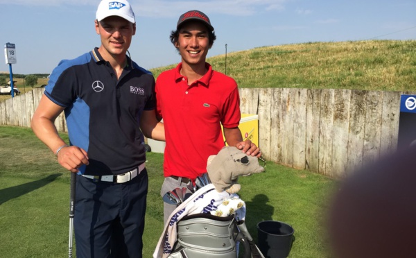 Mahatua Berniere, un jeune qui monte dans le circuit pro du golf européen