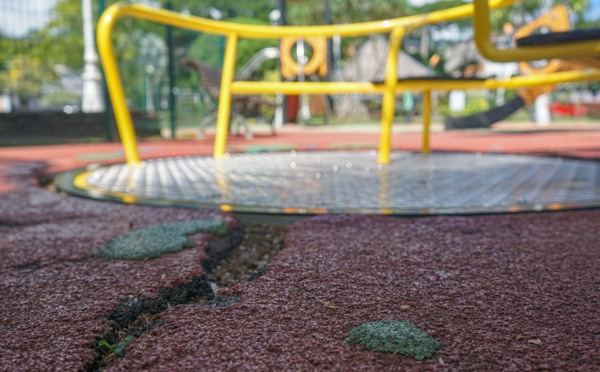 Des aires de jeux à bout de souffle à Paofai