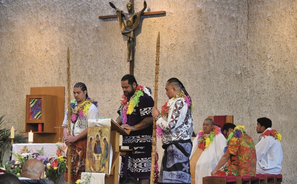 Une messe wallisienne à Paris