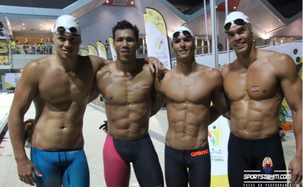 PNG 2015 « Natation – Day 1″ : Tahiti en force