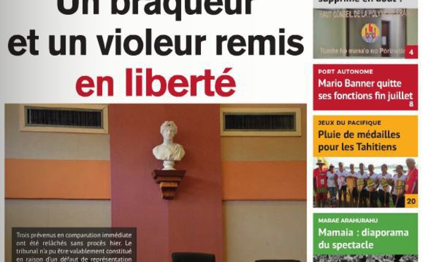 TAHITI INFOS N°446 du 7 juillet 2015