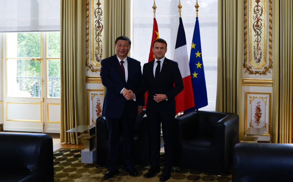 Echanges fermes entre Macron, Von der Leyen et Xi sur le commerce mondial