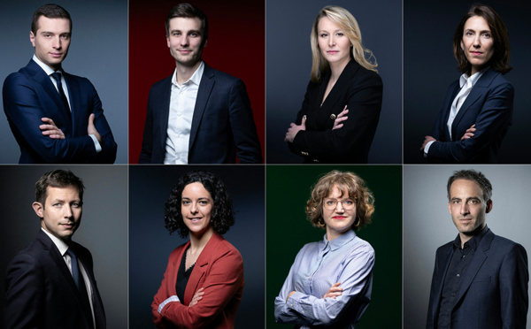 Européennes: Bardella au centre des critiques pour un premier débat à sept