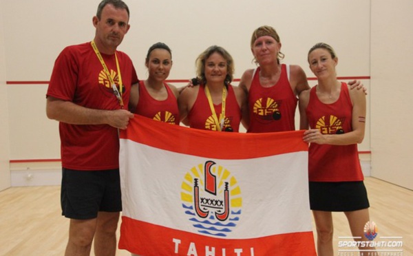 PNG 2015 « Squash » : Les femmes loupent le podium par équipe