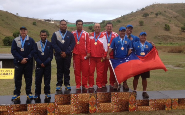 PNG 2015 « Ball Trap » : De l’or par équipe et de l’argent pour Tuanua Degage