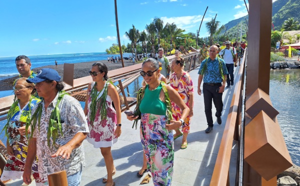 La nouvelle passerelle plébiscitée