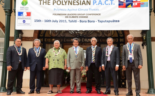 Ouverture de la conférence du PLG sur le thème des changements climatiques