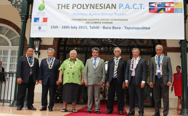 Les leaders polynésiens veulent "taper du poing sur la table"