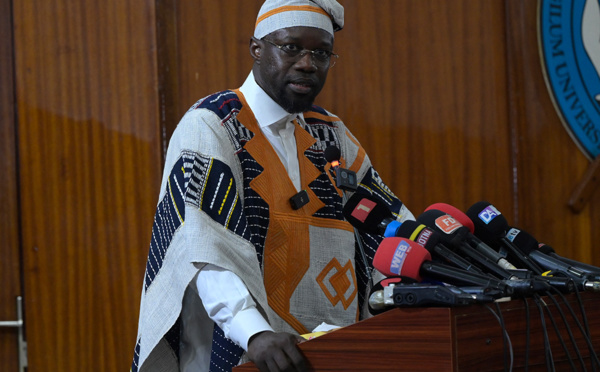 Sénégal: Sonko s'en prend durement à la présidence Macron