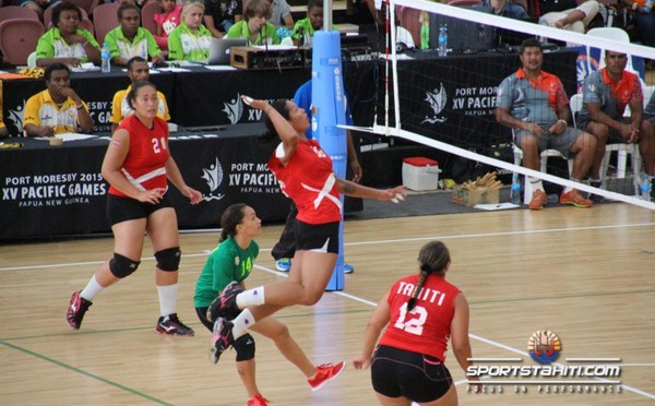 PNG 2015 « Volley-ball » : Ça passe pour les femmes, ça casse pour les hommes