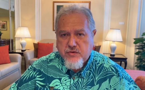 Soutien du président Brotherson à la Nouvelle-Calédonie,et appel à la "responsabilité"