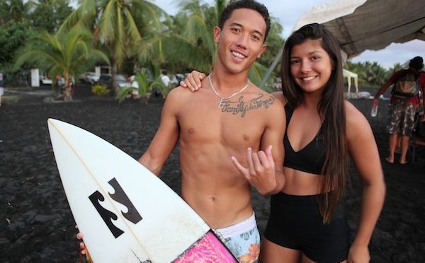 Surf local – Championnat de Tahiti : Ariihoe Tefaafana au top.
