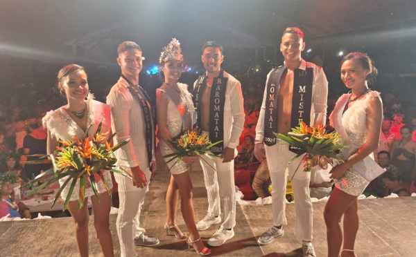 Vaheana Vanaa et Teua Fong élus Miss et Mister Raromatai 2024