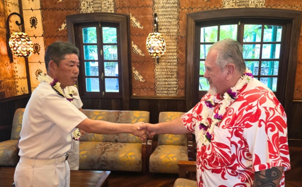 ​Moetai Brotherson au Japon du 16 au 18 juillet