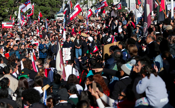 Nouvelle-Zélande: manifestations contre la politique "anti-Maoris" du gouvernement