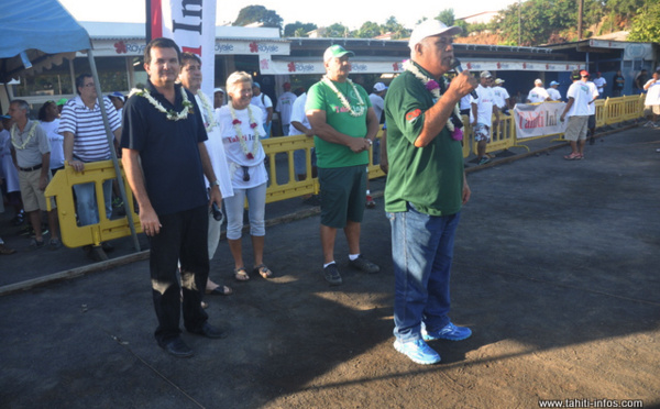 Pétanque: Plus de 1600 participants à Puurai aux couleurs de Tahiti Infos