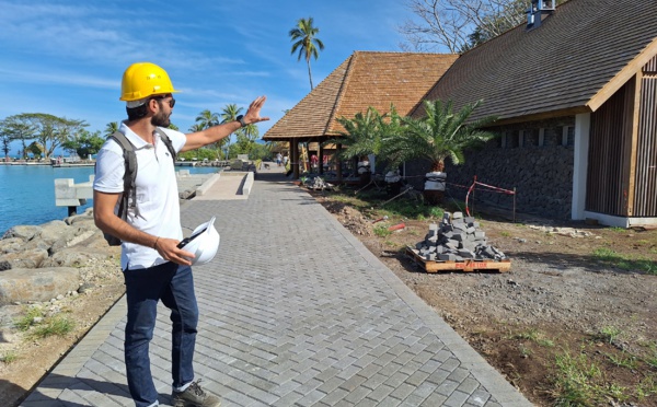 Le parc de la pointe Riri prend forme