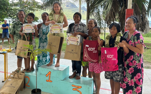 ​Un premier concours de lecture à voix haute à Nuku Hiva