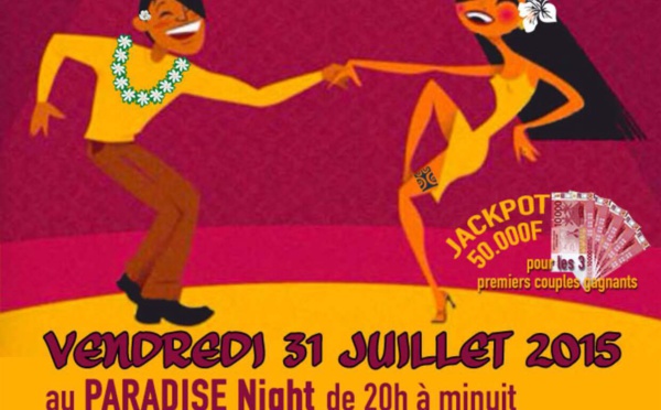 Grand concours de danse locale à deux